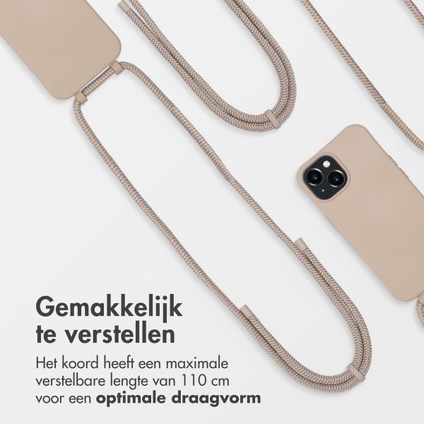 imoshion Color Backcover met afneembaar koord MagSafe Apple iPhone 15 - Nude