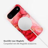Selencia Vivid Backcover met MagSafe Apple iPhone Air - Rosy Marble