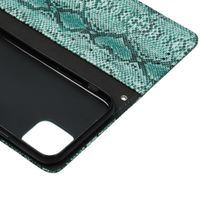 Slangenprint Bookcase iPhone 11 Pro - Groen