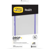 OtterBox React Backcover Samsung Galaxy A34 (5G) - Transparant / Paars