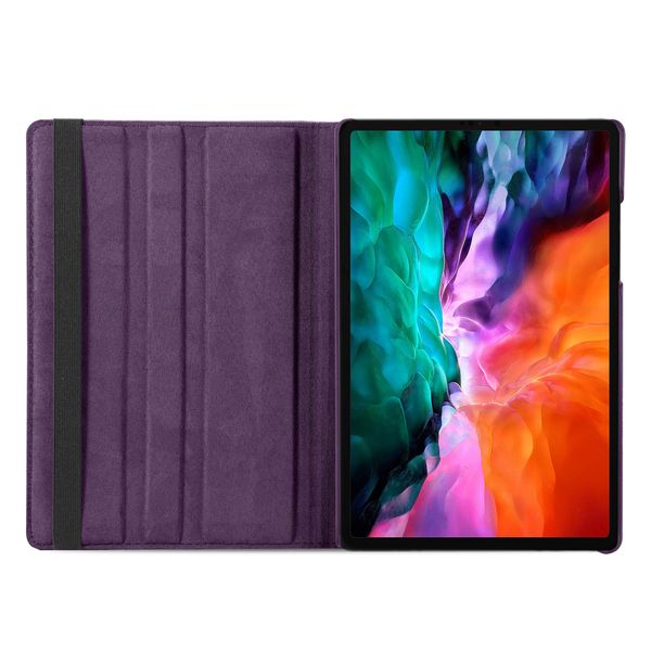 imoshion 360° draaibare Bookcase iPad Pro 12.9 (2022) / Pro 12.9 (2021) / Pro 12.9 (2020) - Paars