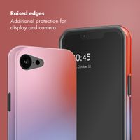 Selencia Vivid Back Cover with MagSafe Apple iPhone 17e / 16e - Gradient Soft Blush