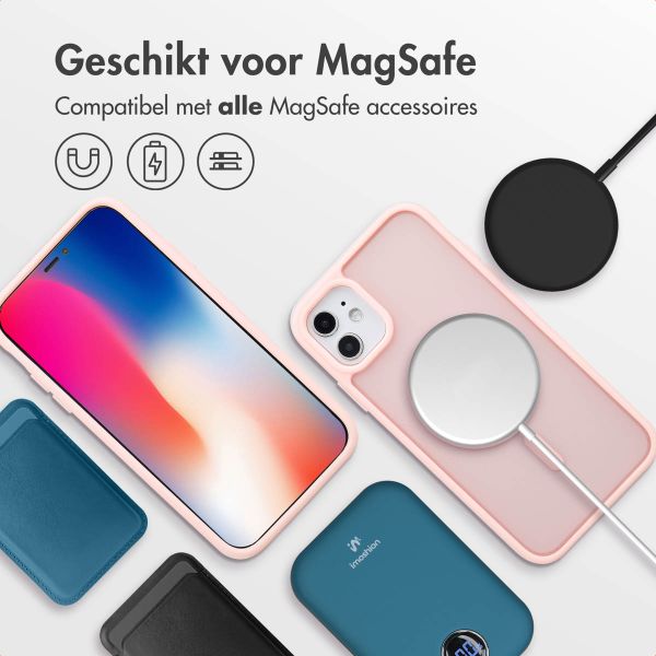 imoshion Color Guard Backcover met MagSafe iPhone 11 - Lichtroze