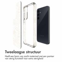 imoshion Clear Glitter Backcover Samsung Galaxy A35 - Goud