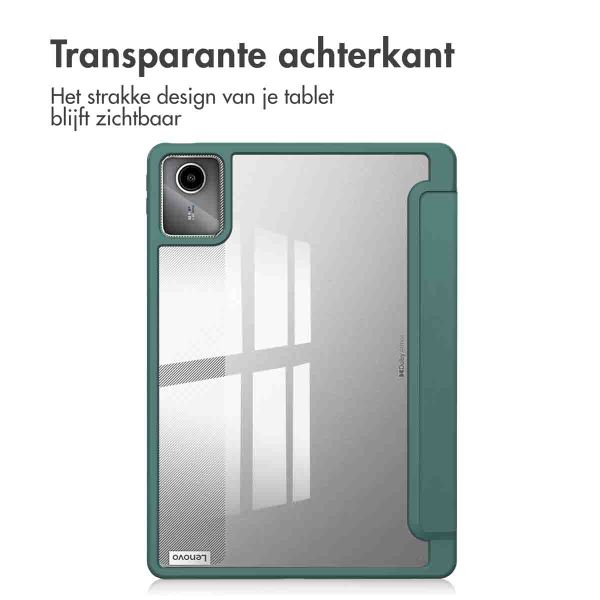 imoshion Trifold Hardcase Bookcase Lenovo Tab M11 - Groen