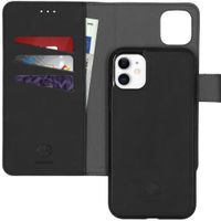 imoshion Uitneembare 2-in-1 Luxe Bookcase Apple iPhone 11 - Zwart