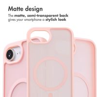 imoshion Colour Guard Back Cover with MagSafe Apple iPhone 17e / 16e - Light Pink