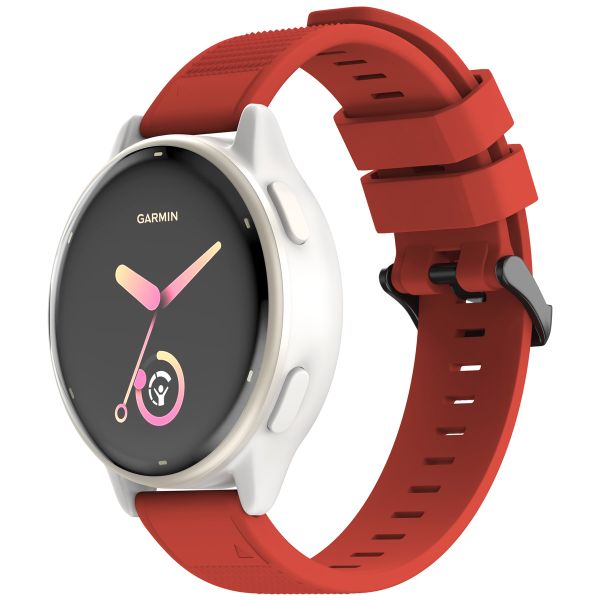 imoshion QuickFit® Siliconen bandje  - Garmin 22 mm aansluiting - Rood