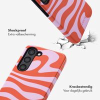 Selencia Vivid Backcover Samsung Galaxy S23 - Dream Swirl Pink