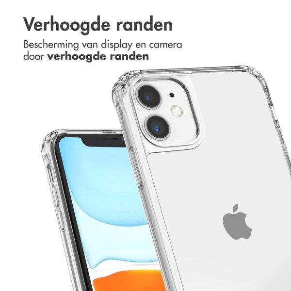 imoshion Backcover met koord + armband iPhone 11 - Parels hartjes