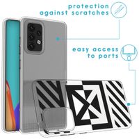 imoshion Design hoesje Samsung Galaxy A52(s) (5G/4G) - Grafisch - Kruis - Transparant