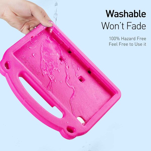 Dux Ducis Panda kidsproof backcover met standaard Samsung Galaxy Tab A11 Plus / A9 Plus - Roze