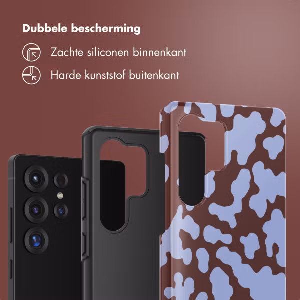 Selencia Vivid Backcover Samsung Galaxy S25 Ultra - Moo'd Lavender Glow