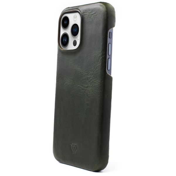 Wachikopa Full Wrap Backcover iPhone 14 Pro - Dark Green