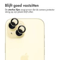 imoshion 2 Pack Camera lens protector Apple iPhone 15 / 15 Plus - Yellow