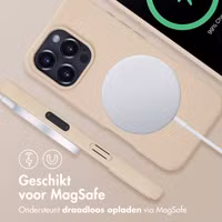 imoshion Color Backcover met afneembaar koord MagSafe Apple iPhone 16 Pro Max - Nude