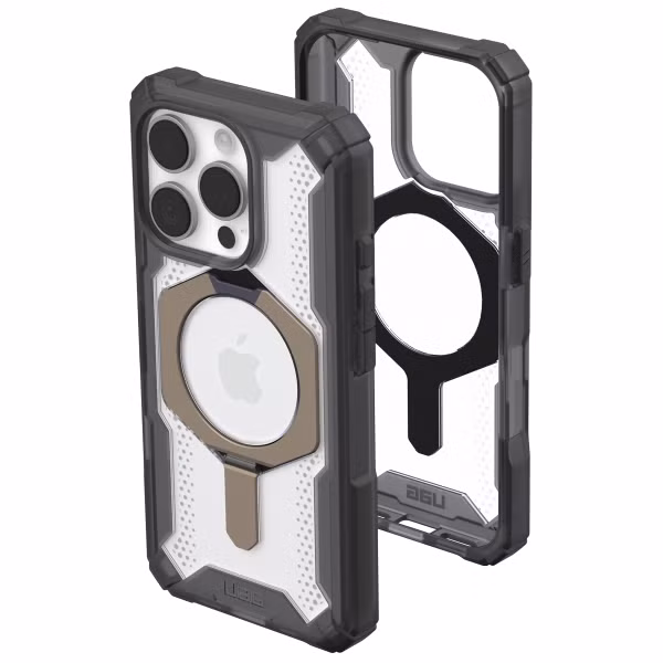 UAG Plasma XTE Backcover MagSafe Apple iPhone 16 Pro - Ash / Titanium