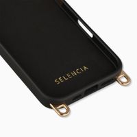 Selencia Rivièra MagSafe Backcover met afneembare haakjes Apple iPhone 17 - Velvet Black