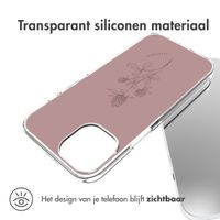 imoshion Design hoesje Apple iPhone 14 - Floral Pink