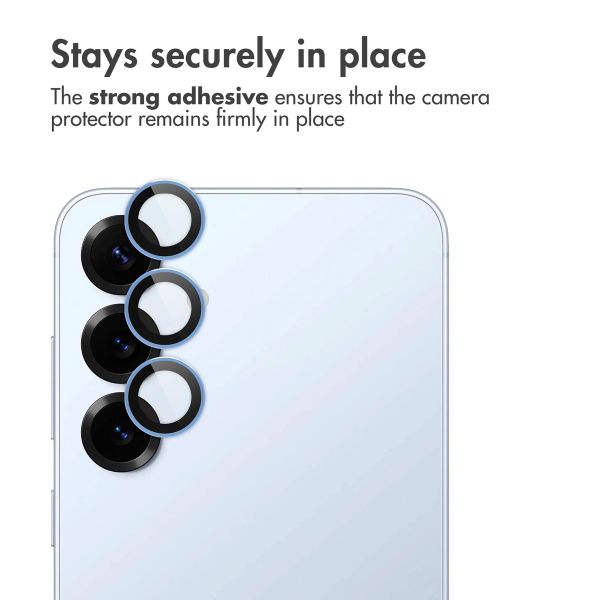 imoshion Camera Protector Glass 2-pack Samsung Galaxy S25 - Icyblue