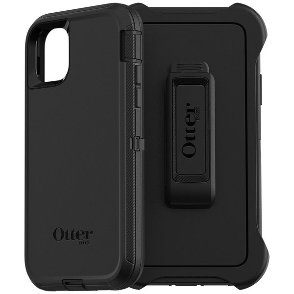 OtterBox Defender Rugged Backcover iPhone 11 - Zwart