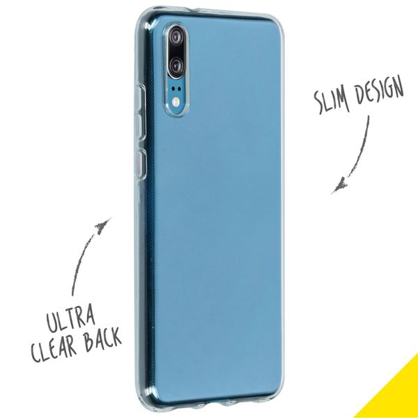Accezz Clear Backcover Huawei P20 - Transparant