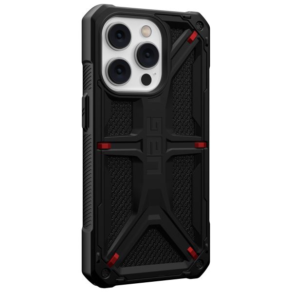 UAG Monarch Backcover Apple iPhone 14 Pro - Kevlar Black