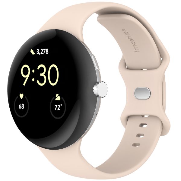 imoshion Siliconen bandje Google Pixel Watch 3 - 45 mm - Maat L - Roze