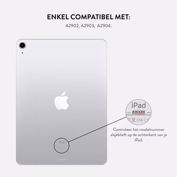 Burga Tablet Case Apple iPad Air 11 inch (2025) M3 / (2024) M2 - Player