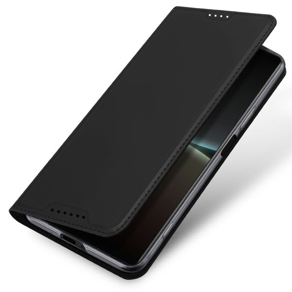 Dux Ducis Slim Softcase Bookcase Sony Xperia 5 IV - Zwart