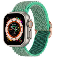 imoshion Elastisch nylonbandje Apple Watch Series 1 t/m 11 / SE / Ultra (44/45/46/49 mm) - Turquoise
