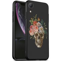 imoshion Design hoesje iPhone Xr - Doodshoofd - Multicolor