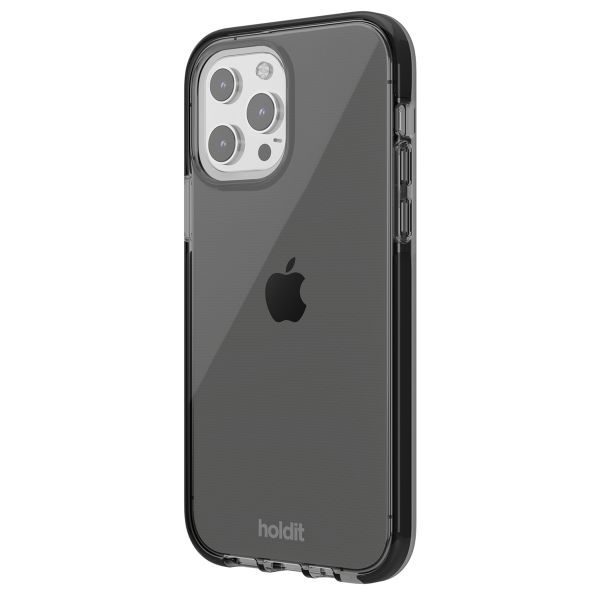 Holdit Seethru Case Apple iPhone 13 Pro - Zwart