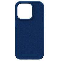 Njorð Collections Suède Comfort+ Case MagSafe iPhone 15 Pro - Blue