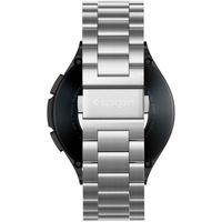 Spigen Universeel Modern Fit Steel Watch band Samsung Galaxy Watch - 20 mm - Zilver