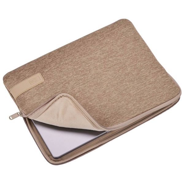 Case Logic Reflect MacBook Laptop hoes 14 inch - MacBook sleeve - Boulder Beige