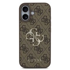 Guess 4G Metal Logo Backcover Apple iPhone 17 - Bruin