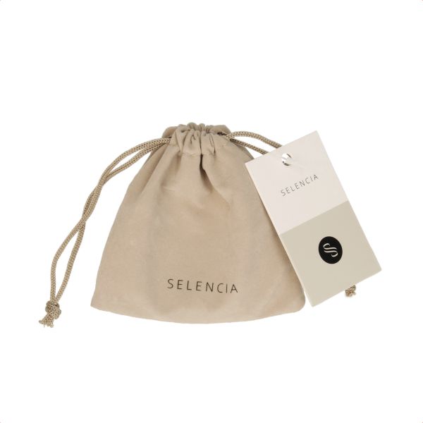 Selencia Sabi case leopard print  Apple AirPods 1 / 2 - Midnight Black
