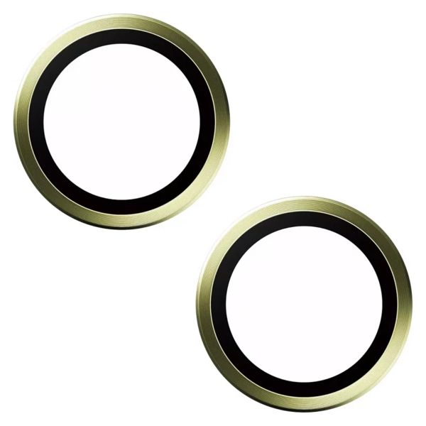 PanzerGlass Camera Protector Hoop Optic Rings Apple iPhone 15 / 15 Plus - Yellow