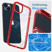 Spigen Ultra Hybrid Backcover iPhone 14 - Rood