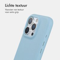 imoshion Texture Backcover Apple iPhone 16 Pro - Lichtblauw