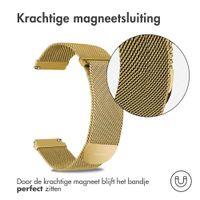 imoshion Milanees magnetisch bandje  - Universeel 20 mm aansluiting - Maat S - Goud