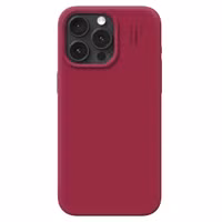 iDeal of Sweden Silicone Case Apple iPhone 15 Pro Max - Cranberry