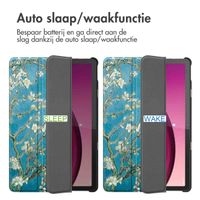 imoshion Design Trifold Bookcase Lenovo Tab M10 5G - Green Plant