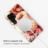 Selencia Vivid Back Cover with MagSafe Samsung Galaxy S26 - Vintage Peony