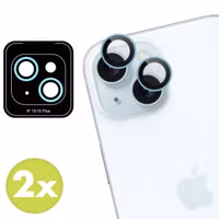 imoshion 2 Pack Camera lens protector Apple iPhone 15 / 15 Plus - Blue