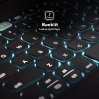ZAGG Pro Keys 2 QWERTY keyboard bookcase iPad Pro 11 (2024) M4 - Zwart