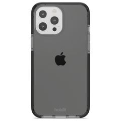Holdit Seethru Case Apple iPhone 13 Pro Max - Zwart