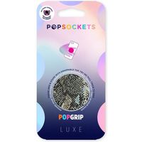 PopSockets Luxe PopGrip - Embossed Metal Python