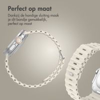 Accezz Ocean bandje Apple Watch Series 1 - 11 / SE / Ultra (44/45/46/49 mm) - Sterrenlicht